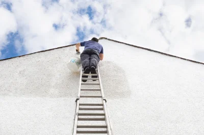 Peinture extérieure à Pessans — façades et ravalement